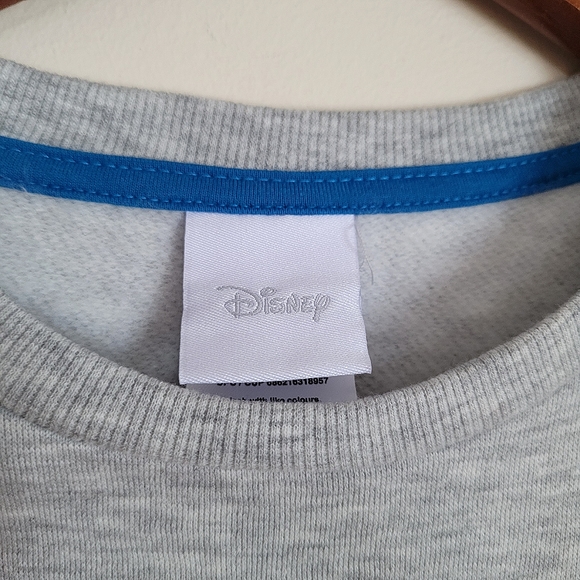 Disney | Minnie Mouse Logo Reversible Sequinned Sweatshirt L - Picture 2 of 7